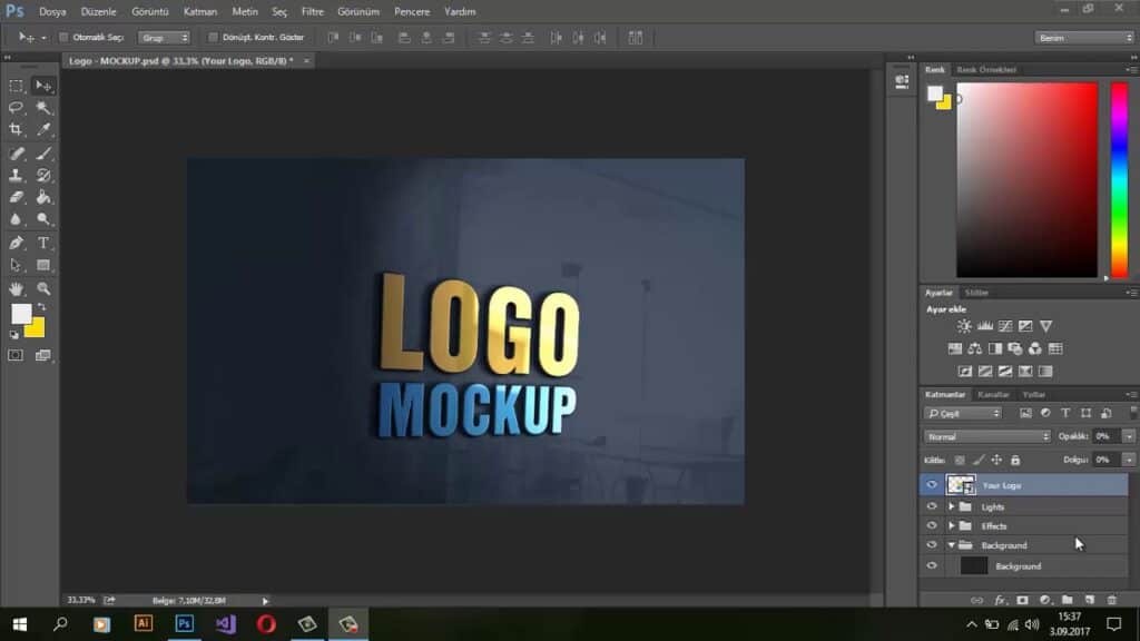Adobe Photoshop MockUp Eğitimleri